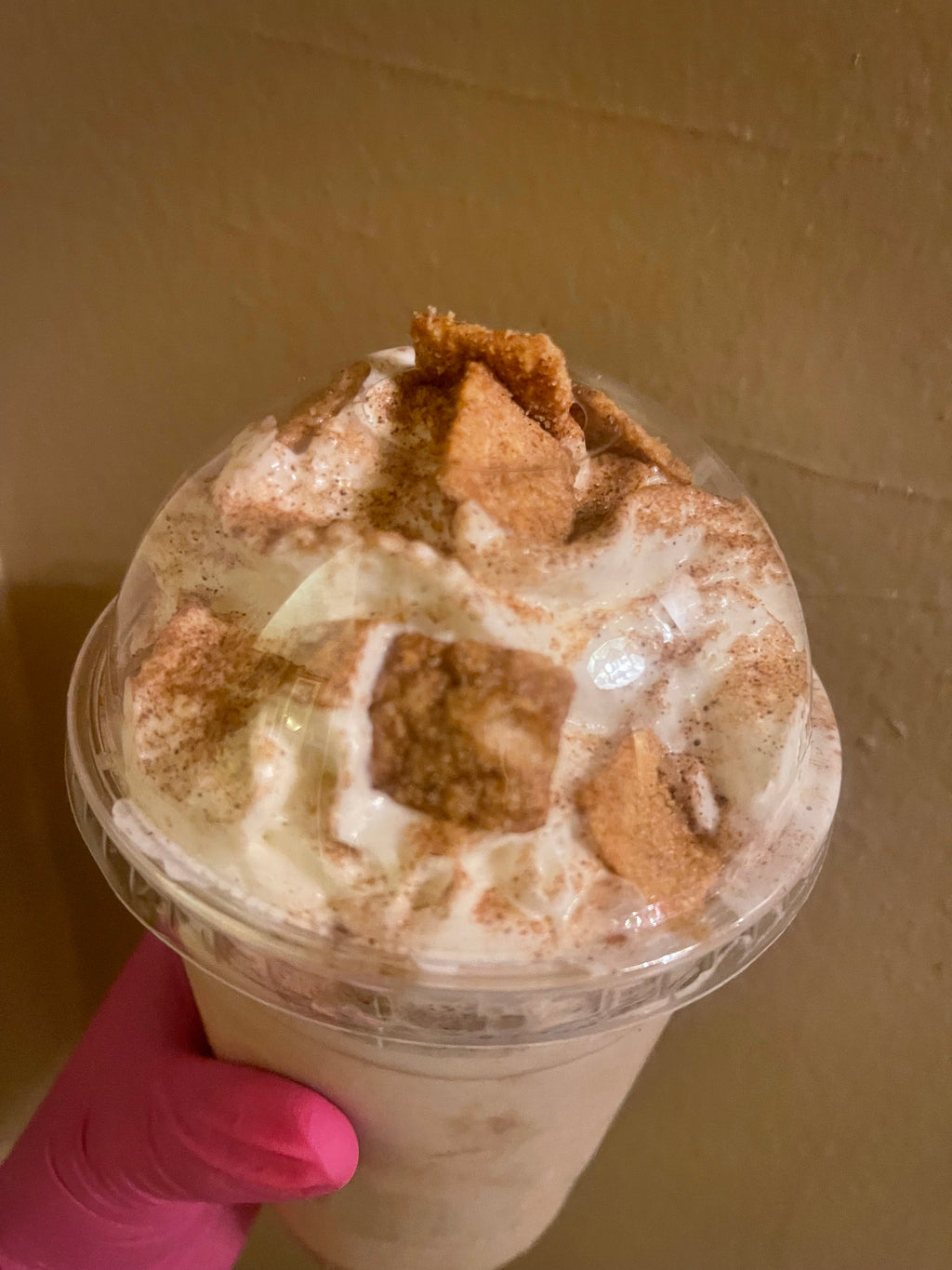 cinnamon toast crunch milkshake