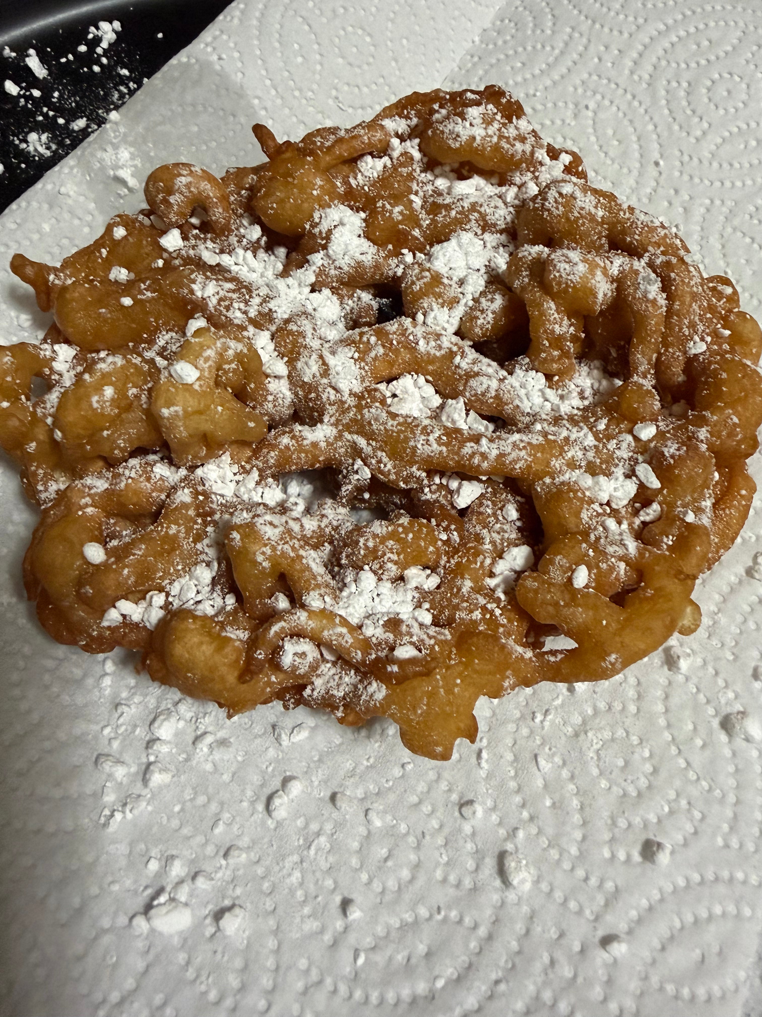 mini funnel cake