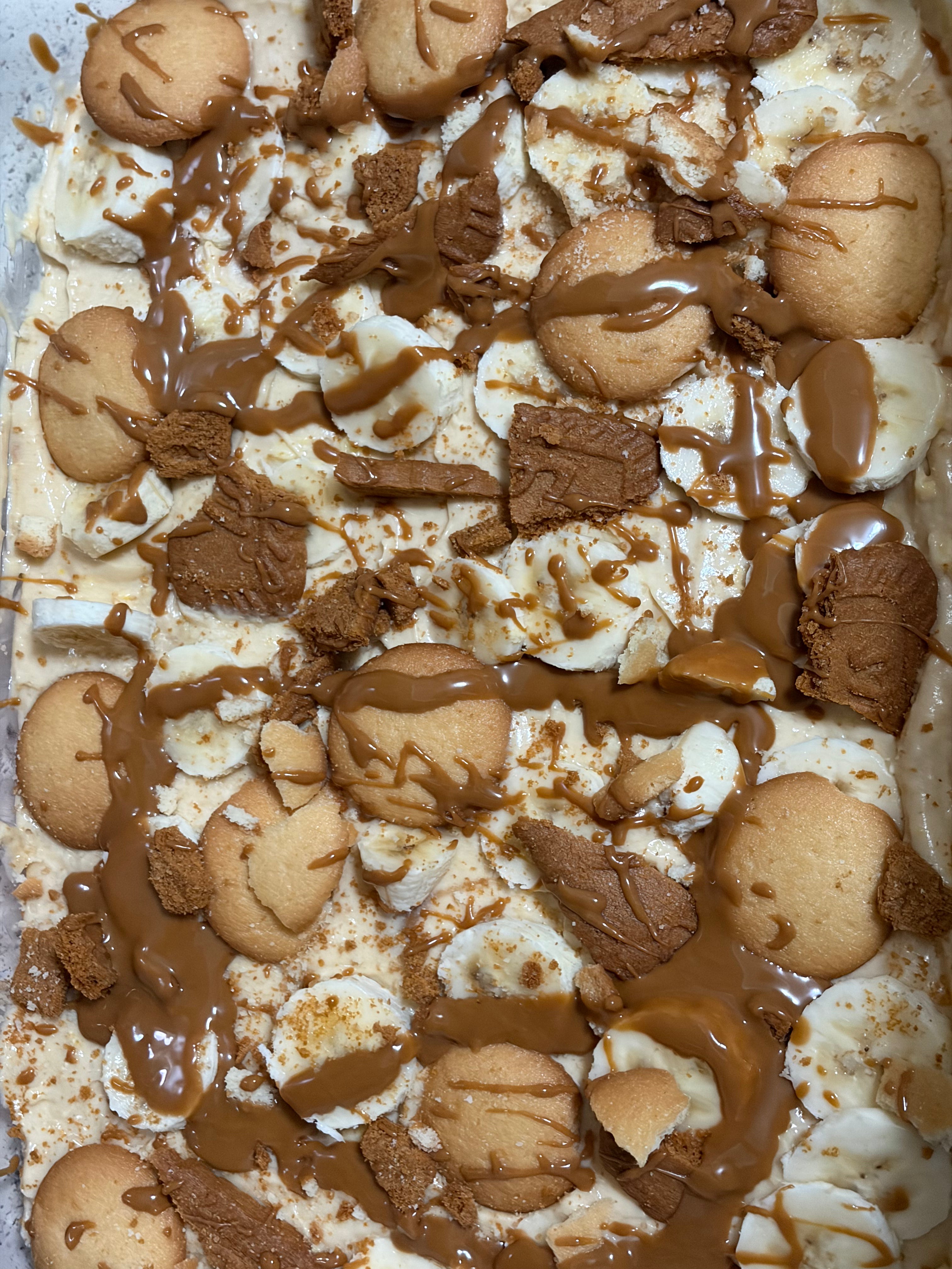 biscoff banana pudding pan